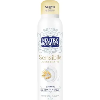 Neutro Roberts Avena e Latte deodorant ve spreji s 48hodinovým účinkem 150 ml