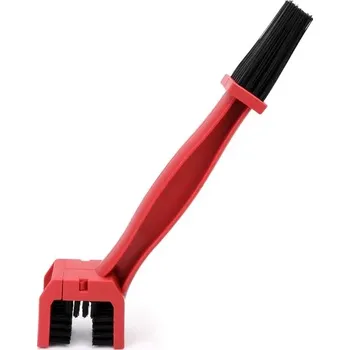 Přenosný čistič řetězu pro horská i silniční kola - Červené