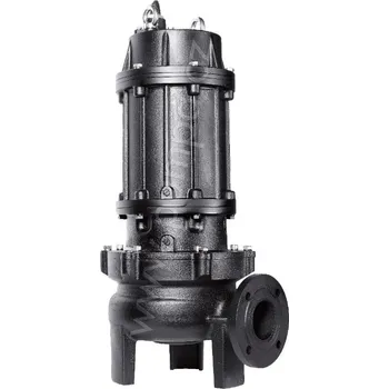 Čerpadlo PUMPA black line 100BLV47.5-P100 400V 7,5kW, kalové čerpadlo, oběžné kolo Vortex, průchodnost 100mm, kabel 8m