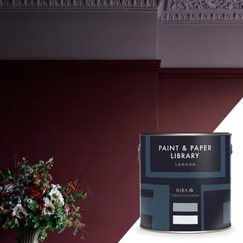 barva na zeď Paint & Paper Library Barva na štukovou zeď - Matná omyvatelná - 5L - Architects‘ Matt Odstíny: LEAD IV (684)