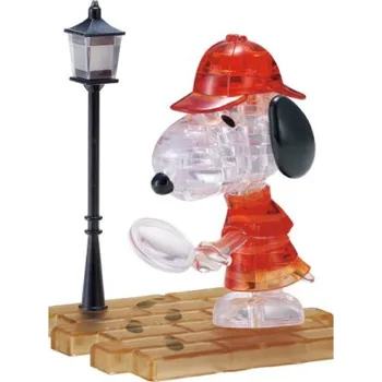 Dětské zboží HCM KINZEL 3D Crystal puzzle Snoopy detektiv 34 dílků 147178