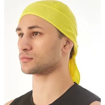 Šátek Cyklistický šátek na hlavu pro muže - Žlutá