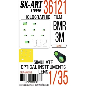 Plastikový model SX-ART 1/35 Holographic film BMR-3M (MENG)