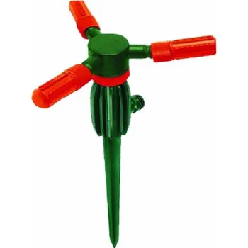 Postřikovač Postřikovač rotující 3 ramena na hrotu Waterspin celoplastov