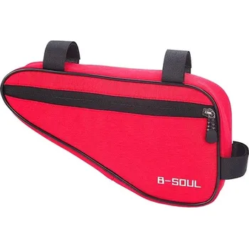 brašna na kolo Voděodolná rámová taška na kolo - Červené