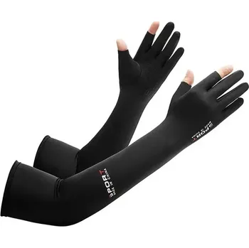 Cyklistické návleky Cyklistické návleky na ruce UV ochrana | navlékací rukávy 1 pár - E-BK