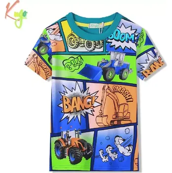 Chlapecké tričko kr.r. Kugo HC9338 zelené