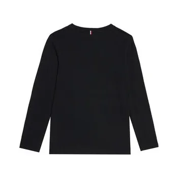 Dámská halenka Tommy Hilfiger Halenka KB0KB04141 S Černá Regular Fit 5Y