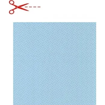 Bazénová fólie ELBE STG protiskluzová Light Blue 1,65 m šířka, 1 m délka, 2 mm tloušťka - (světle modrá - 687) metráž - cena je za m2