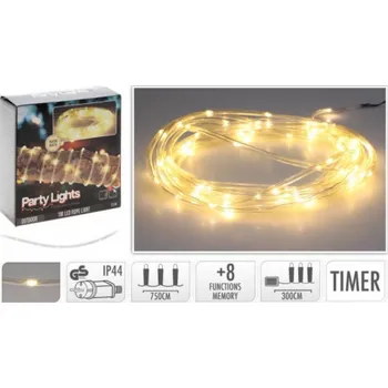 Světelný řetěz venkovní LED 100 ks 7,5 m KO-C46000500