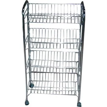 Odpadkový koš M.A.T. GROUP vozík BRILLY 3 koše 46x28x60cm Cr 1116