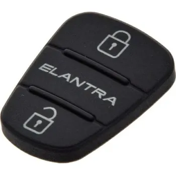 Autoklíč Gumová tlačítka autoklíče Hyundai Elantra GUM27