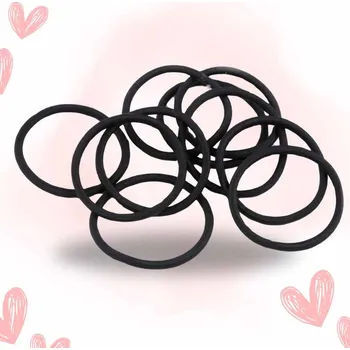 Gumičky černé - Balení 10ks