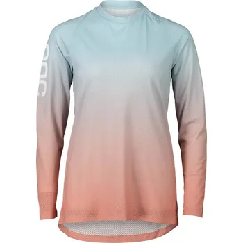 cyklistický dres cyklistický dres dámský POC W's Essential MTB Lite LS Jersey, Gradient Rock Salt - XSM