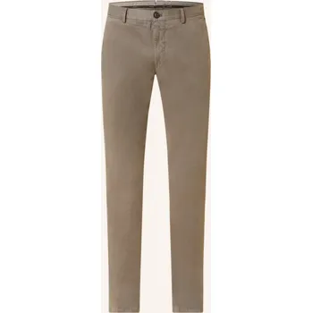 Pánské kalhoty Windsor. Pánské Chino Kalhoty Cino Slim Fit, černošedá, 54