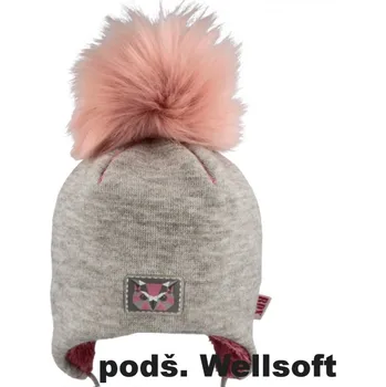 Čepice RDX dětská zimní vázací čepice 3838 růžová Velikost čepice: 2