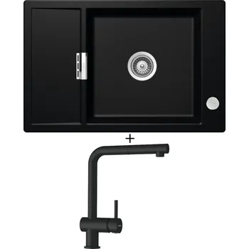Granitový dřez Granitový dřez SET Schock MONO D-100XS Magma + Schock EPOS 540127 Magma