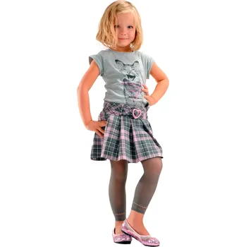 Dívčí spodní prádlo Knittex Dívčí leginy Anielka Knittex. Barva/Velikost: černá / 128/134