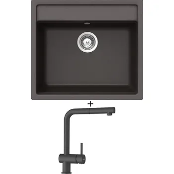 Granitový dřez Granitový dřez SET Schock MONO N-100 Stone + Schock EPOS 540127 Stone