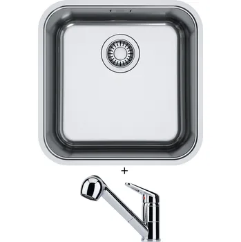 Kuchyňský dřez Nerezový dřez SET Franke SRX 210/610-40 + Franke FC 9547.031 chrom