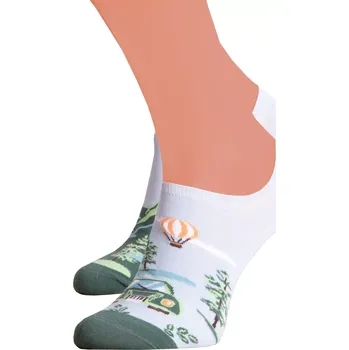 Dámské ponožky Dámské nízké ponožky MORE Barva/Velikost: modrá světlá / 35/38