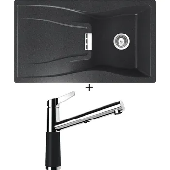 Granitový dřez Granitový dřez SET Schock WATERFALL D-100 Magma + Schock SC-510 554120 Magma