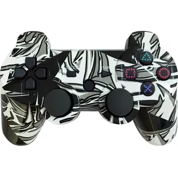 Herní ovladač PS3 bezdrátový ovladač - Abstract Black, nový