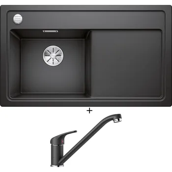 Kuchyňský dřez Granitový dřez SET Blanco ZENAR 45 S antracit 523850 + Blanco DARAS antracit 517721