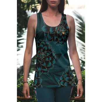 UTOPY Dámské Dámské sportovní tílko Dark Beauty Velikost: XL