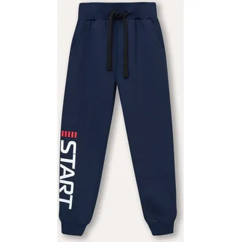 Chlapecké tepláky - Winkiki WTB 32129, tmavě modrá Barva: Modrá tmavě, Velikost: 170