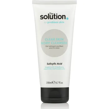 Sprchový gel The Solution Salicylic Acid Clear Skin Body Cleanser Tělový čisticí gel s kyselinou salicylovou, 200 ml