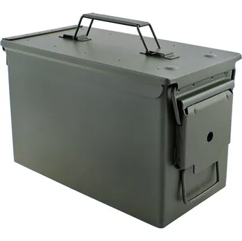 Bedna na munici M2A1 kovová (originální vojenská muniční bedna)