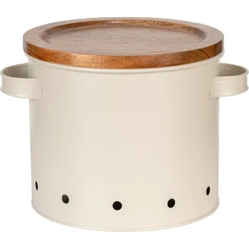 Nádobí Kovová dóza na brambory/na cibuli a česnek Aria – Wenko ID_1659008