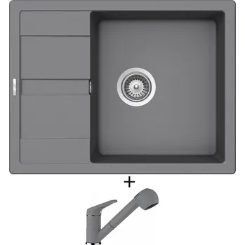 Granitový dřez Granitový dřez SET Schock MANHATTAN D-100 Croma + Schock COSMO 525122 Croma