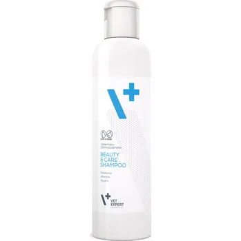 Krmivo pro psa VetExpert BEAUTY & CARE SHAMPOO 250 ml - dermokosmetický šampon pro psy a kočky s citlivou pokožkou