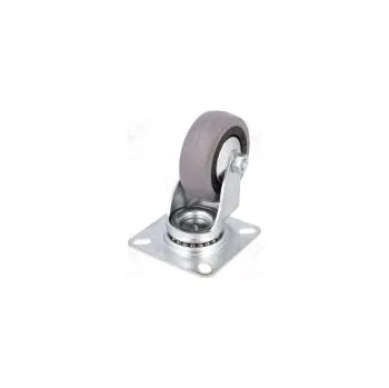 Pojezdové kolečko Pojezdové kolo Ø 50mm W 20mm H 67mm otočné,s montážní deskou