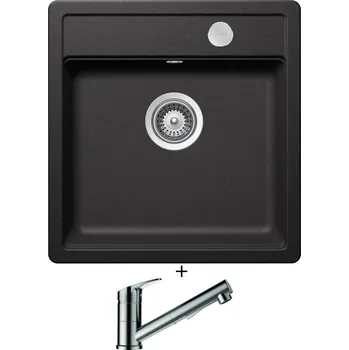 Granitový dřez Granitový dřez SET Schock MONO N-100S Stone + Schock EVINAS 577120 nerez