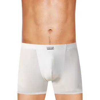 Trenýrky Pánské boxerky s delší nohavičkou U504 Intime RISVEGLIA Barva/Velikost: bílá / XL/XXL