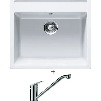 Granitový dřez Granitový dřez SET Schock MONO N-100 Polaris + Schock EVINAS 577000 nerez