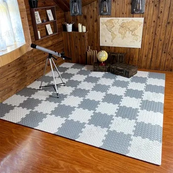 Hračka pro kojence Pěnová hrací puzzle podložka | 16 kusů - E