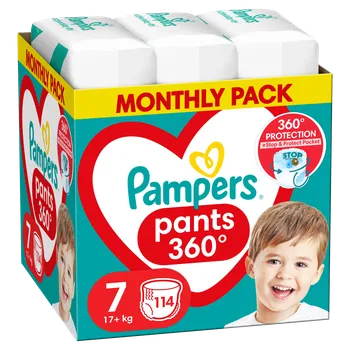 Plenkové kalhoty Pampers Pants 7 17+ kg