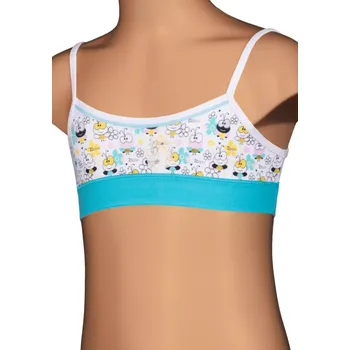 Dívčí spodní prádlo V balení 3 ks -Dívčí vzorovaný top 933 Risveglia Barva/Velikost: mix barev / 122