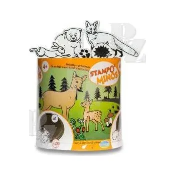 Dětské razítko Razítko Aladine Stampo Lesní zvířátka 28 ks