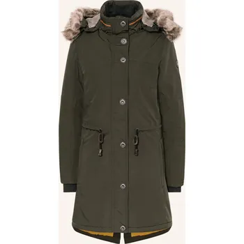 Dámský kabát Wellensteyn Dámská Parka Wolkenlos, olivová, 34