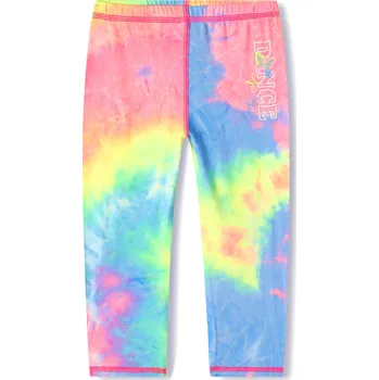 Dívčí legíny Dívčí 3/4 legíny - KUGO CY1015, duhová světlejší Barva: Mix barev, Velikost: 116