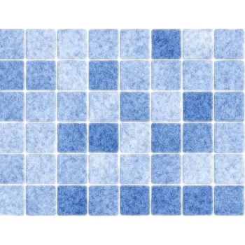 Tapeta Samolepicí fólie modrá mozaika, šířka 45 cm, metráž / samolepící tapeta 13-4555 Patifix