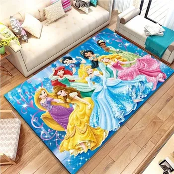 Koberec Velký dětský koberec s princeznami - F,90x130cm