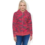 UTOPY Dámská sportovní mikina Art of Camo Red na zip Velikost: XXL