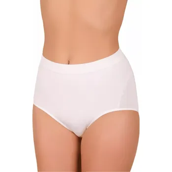 Kalhotky Dámské vyšší antibakteriální bezešvé kalhotky vzor 06-42 Hanna Style Barva/Velikost: bílá / S/M