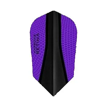 Příslušenství pro šipky Harrows Letky RETINA slim purple/black